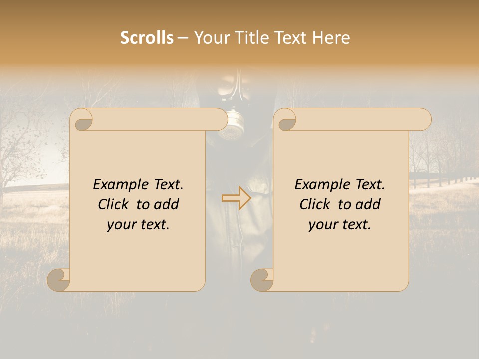 Hazardous Vapour Biology PowerPoint Template