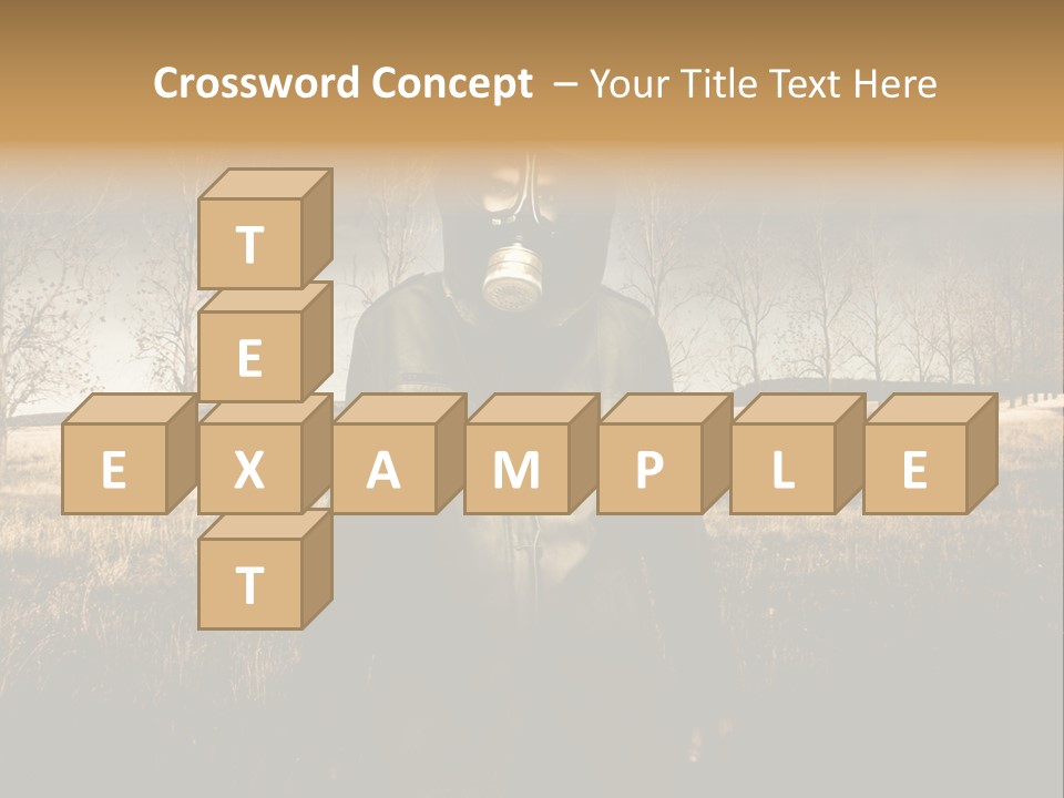 Hazardous Vapour Biology PowerPoint Template