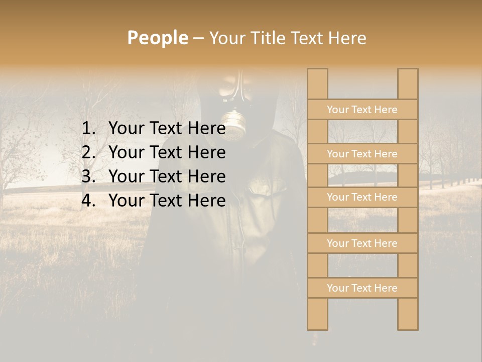 Hazardous Vapour Biology PowerPoint Template