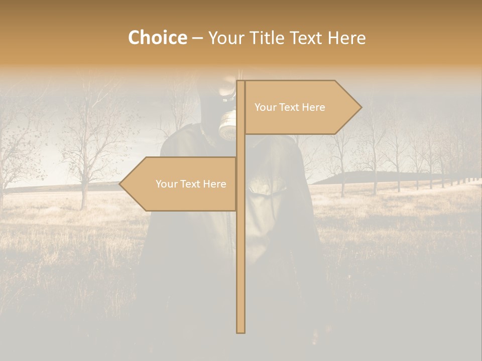 Hazardous Vapour Biology PowerPoint Template