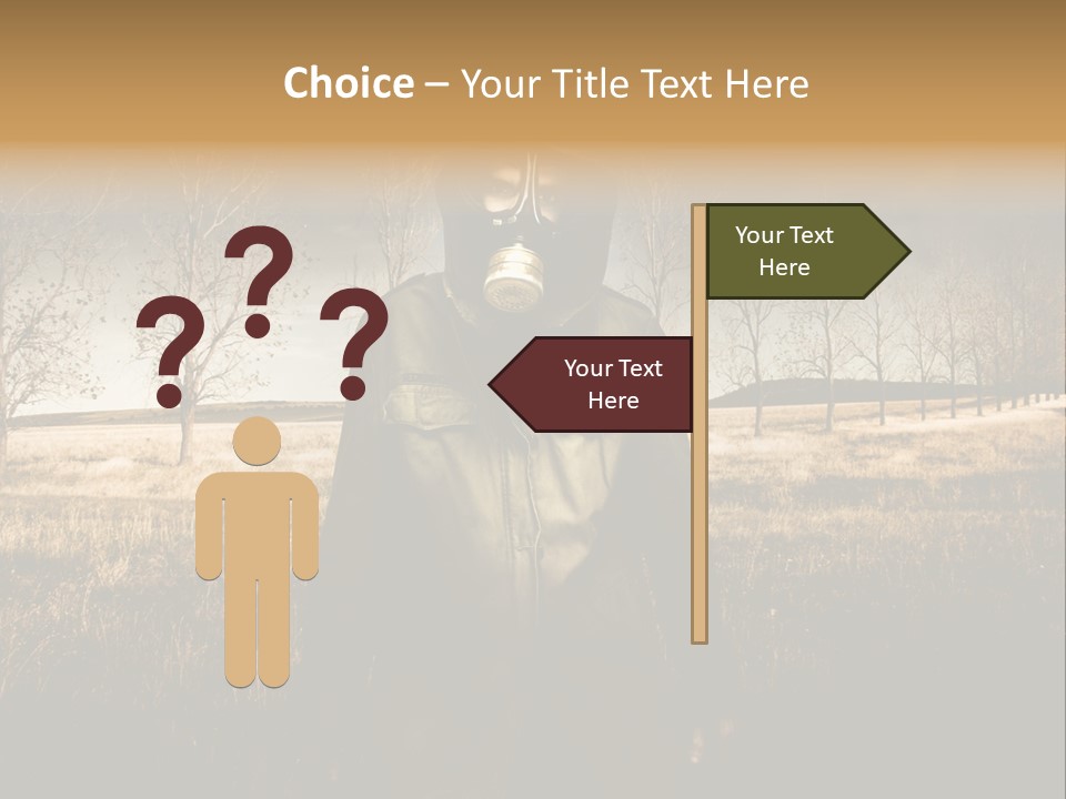 Hazardous Vapour Biology PowerPoint Template