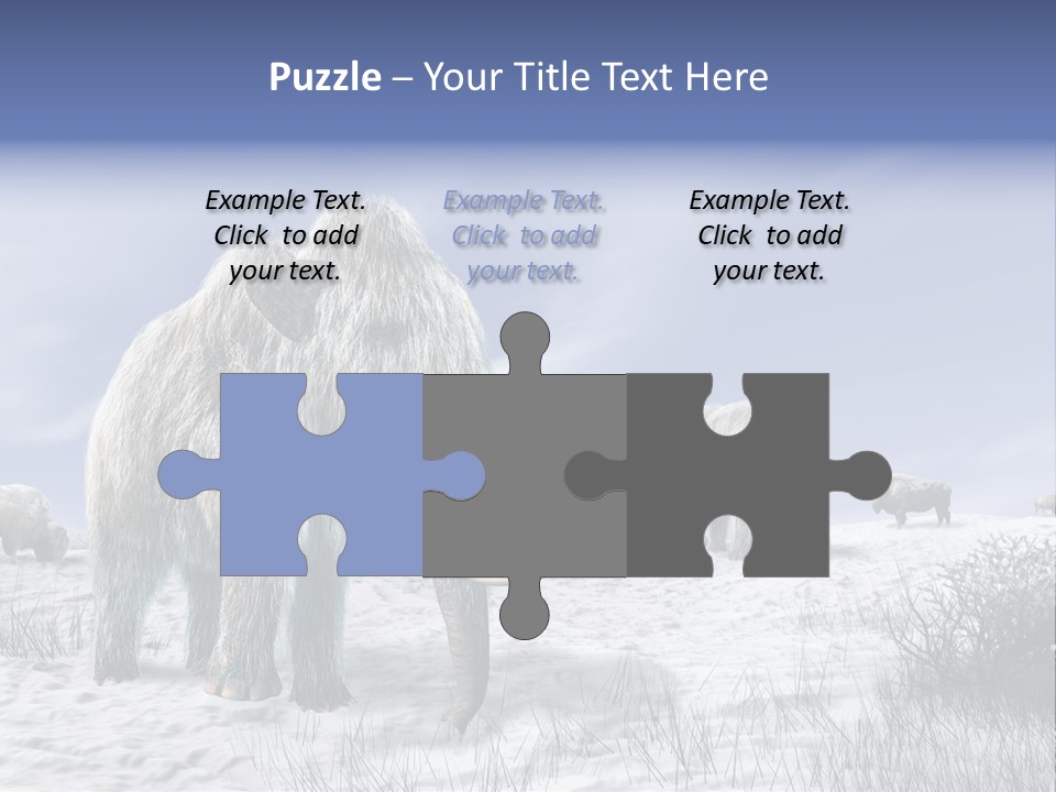 Head Big Cold PowerPoint Template