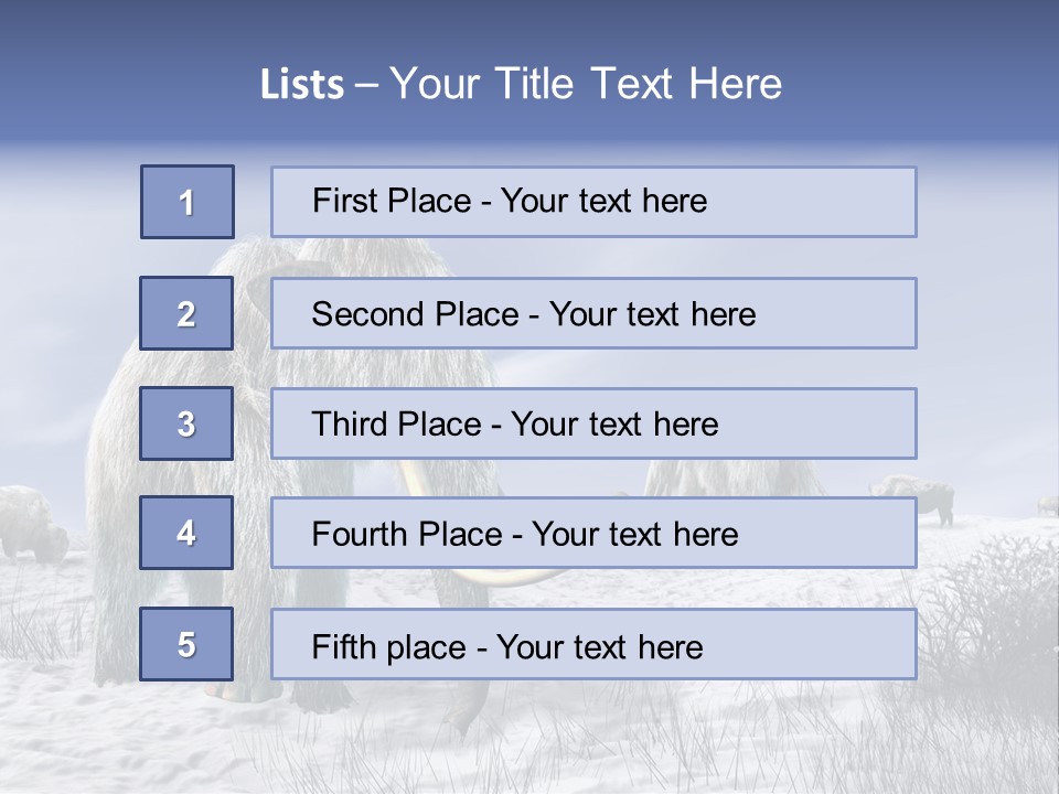 Head Big Cold PowerPoint Template