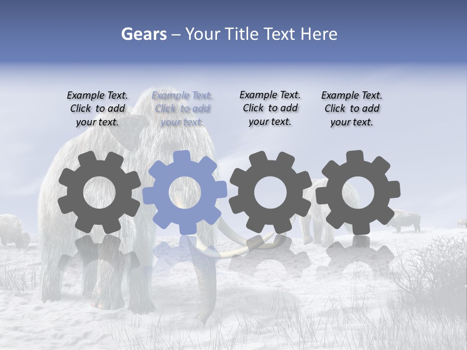 Head Big Cold PowerPoint Template