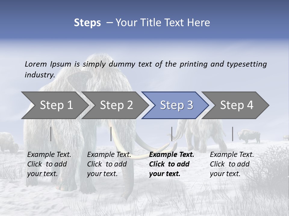 Head Big Cold PowerPoint Template