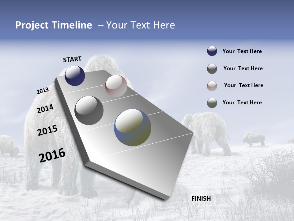 Head Big Cold PowerPoint Template
