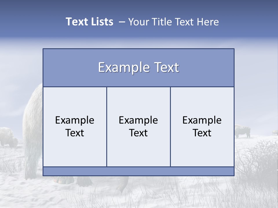 Head Big Cold PowerPoint Template
