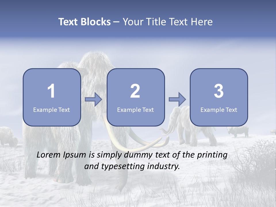 Head Big Cold PowerPoint Template