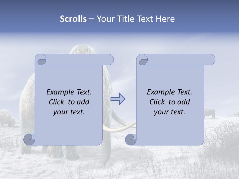 Head Big Cold PowerPoint Template