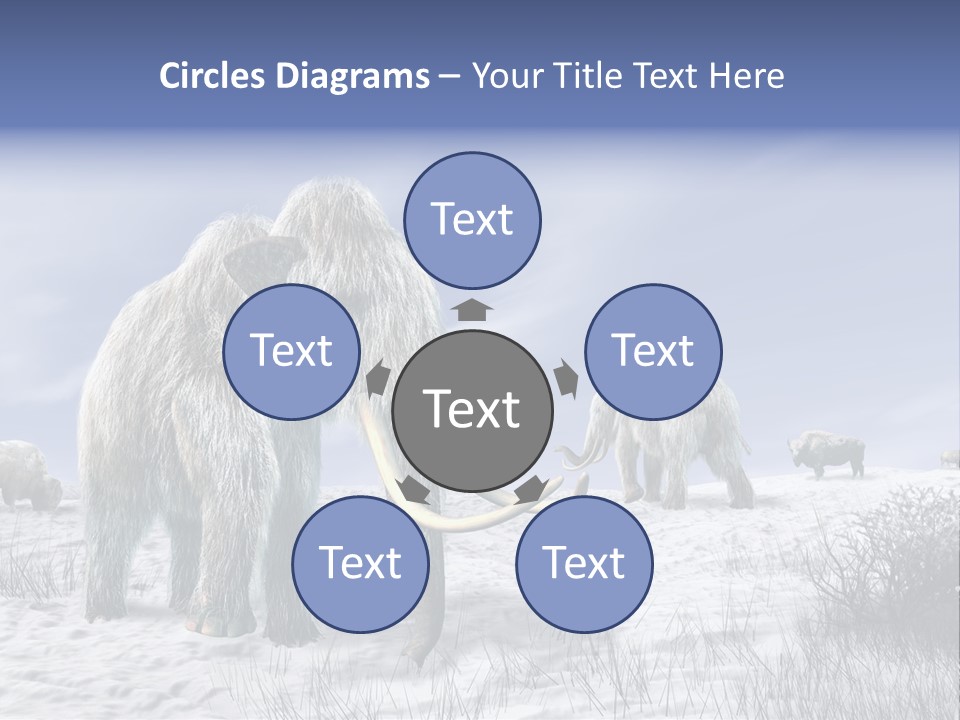 Head Big Cold PowerPoint Template