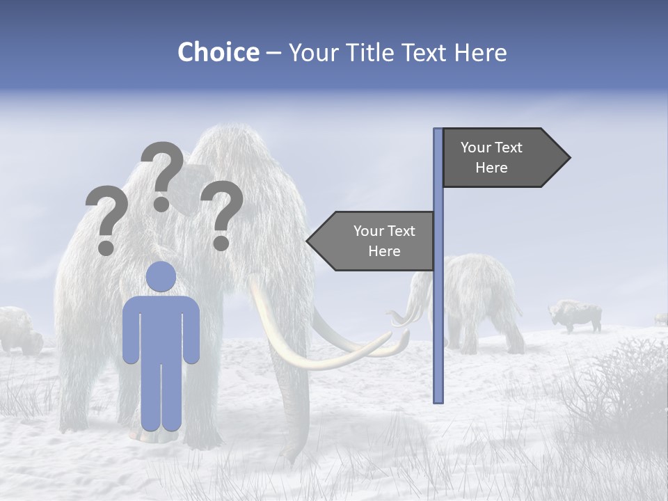 Head Big Cold PowerPoint Template