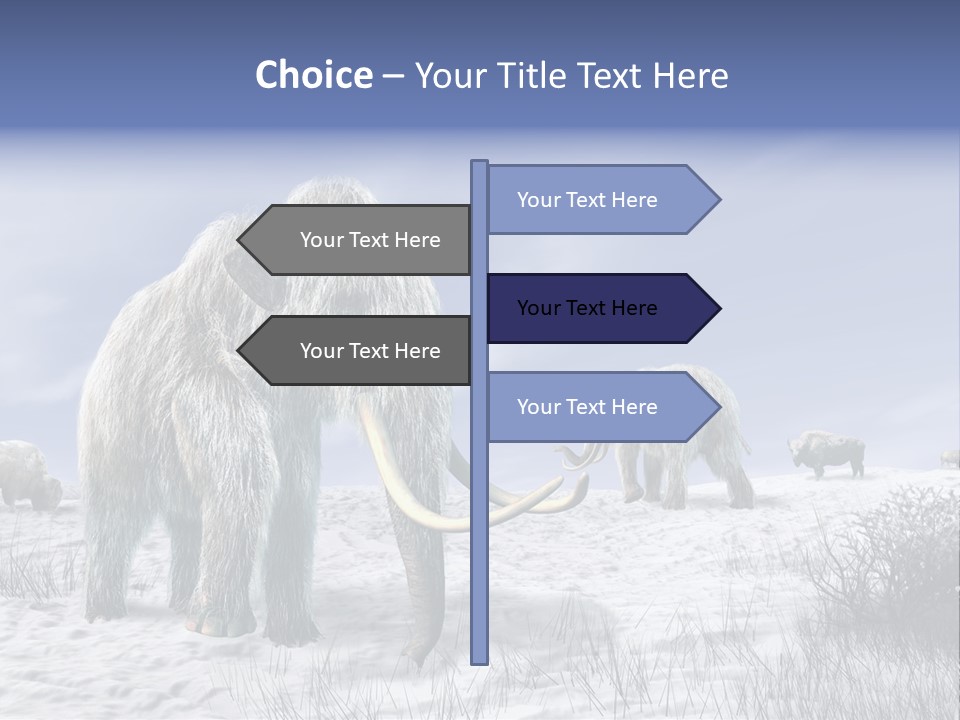 Head Big Cold PowerPoint Template