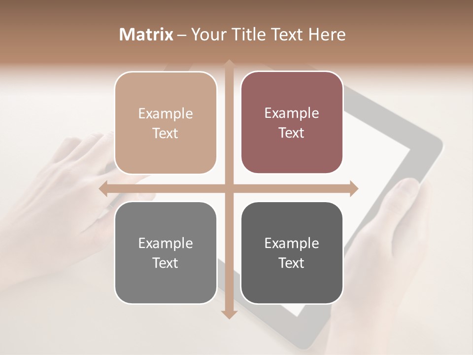 Electronic Mobile Book PowerPoint Template