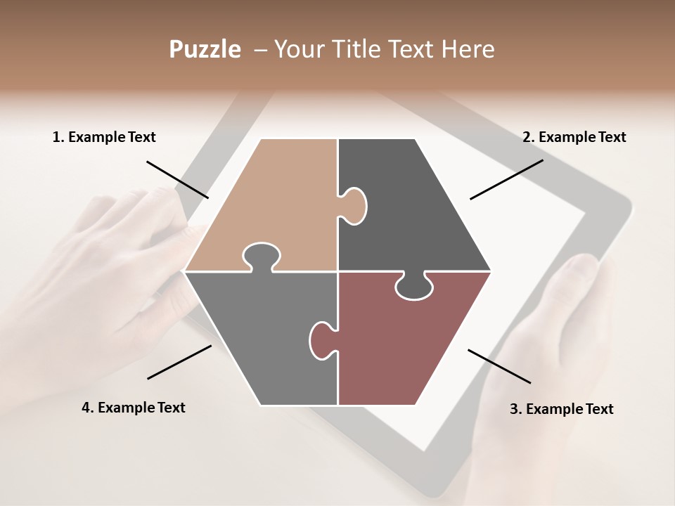 Electronic Mobile Book PowerPoint Template