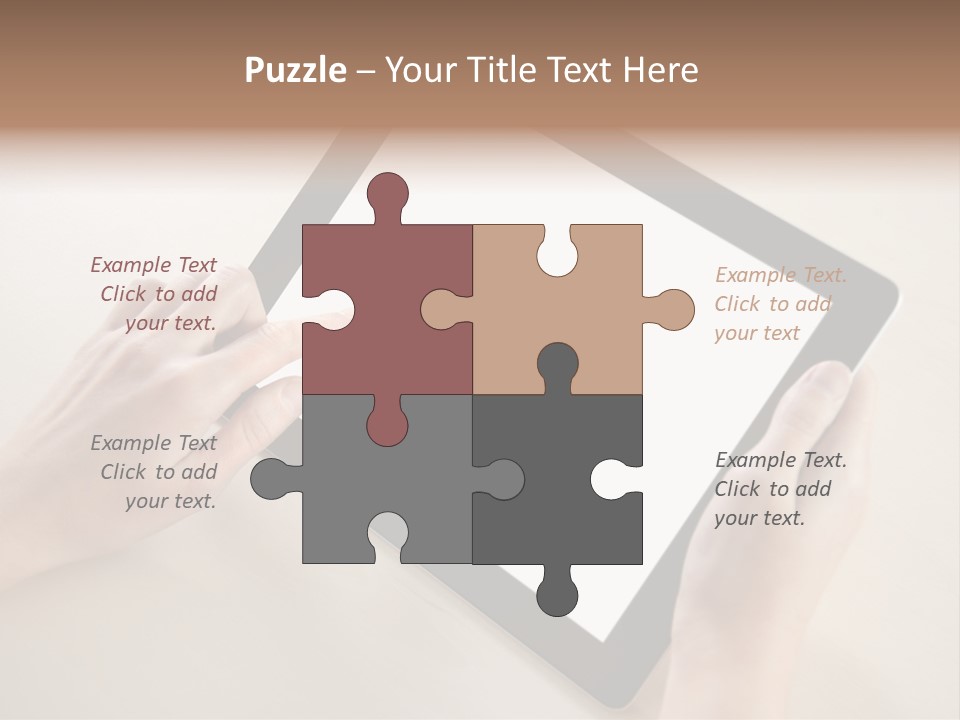 Electronic Mobile Book PowerPoint Template