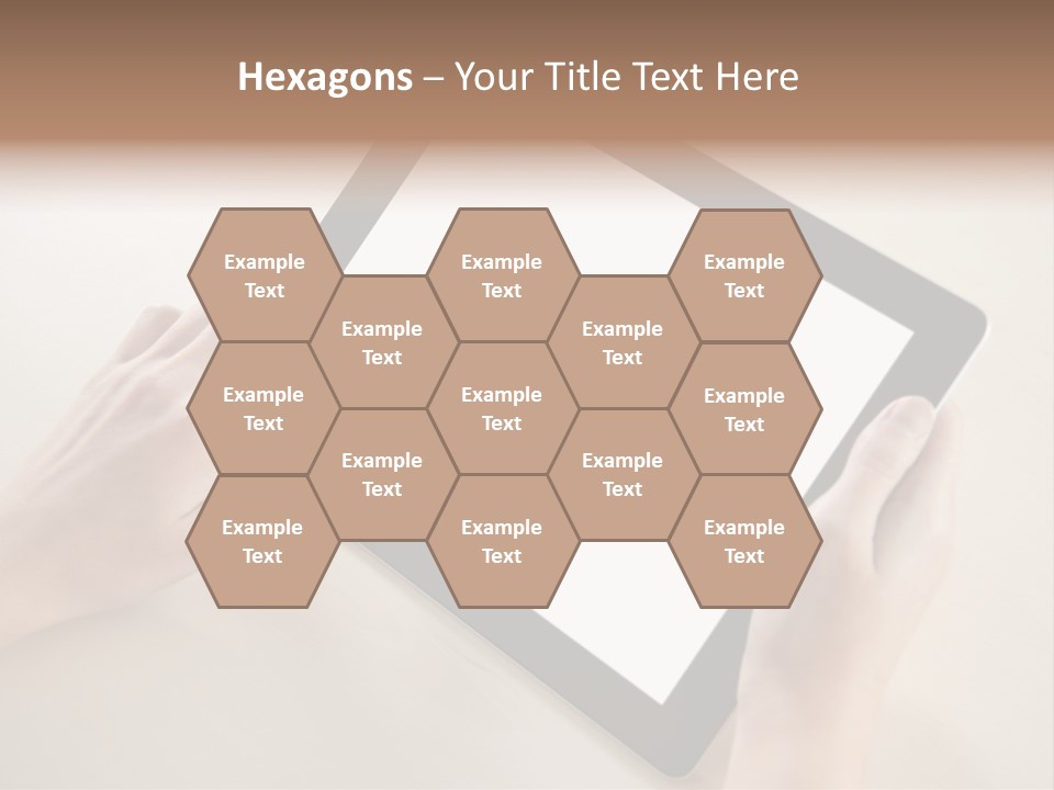 Electronic Mobile Book PowerPoint Template