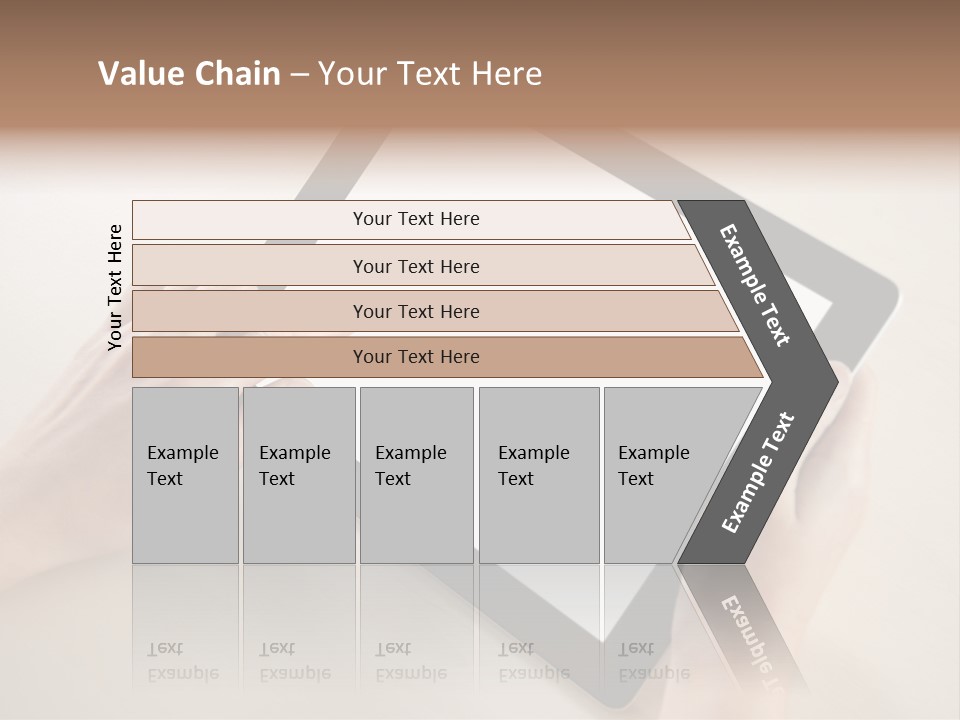 Electronic Mobile Book PowerPoint Template