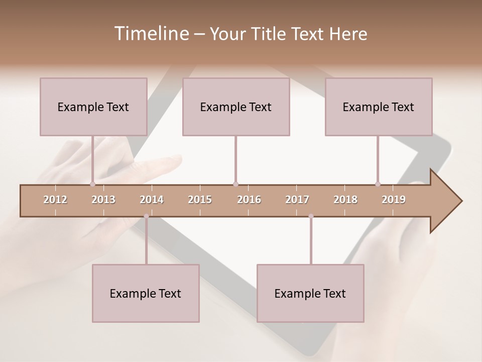 Electronic Mobile Book PowerPoint Template
