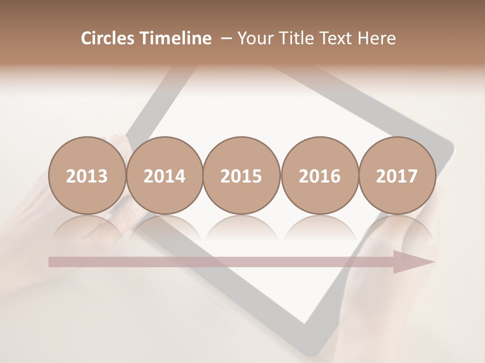 Electronic Mobile Book PowerPoint Template