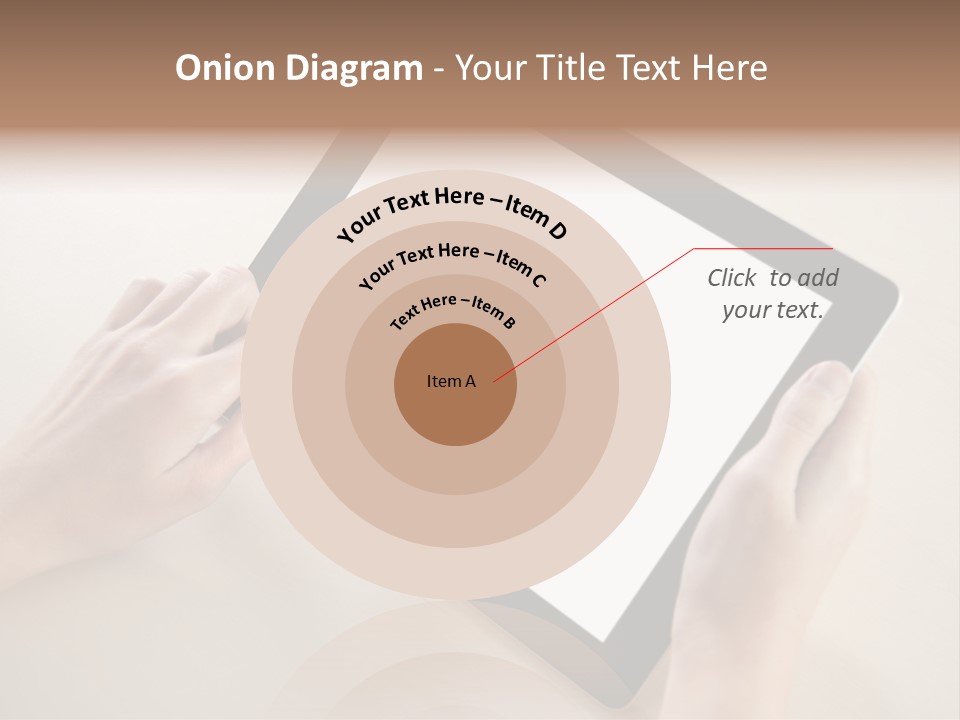 Electronic Mobile Book PowerPoint Template