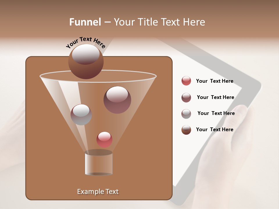Electronic Mobile Book PowerPoint Template