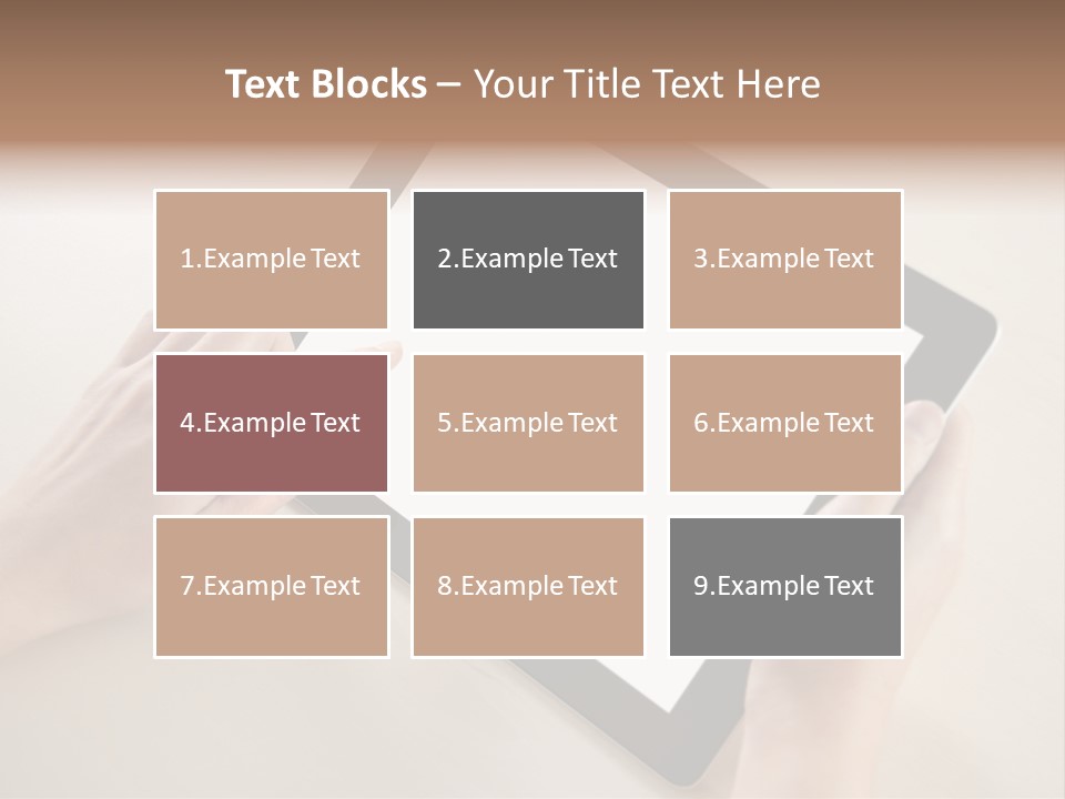 Electronic Mobile Book PowerPoint Template