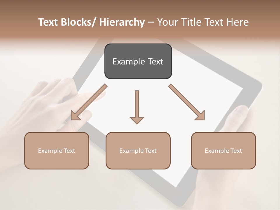 Electronic Mobile Book PowerPoint Template
