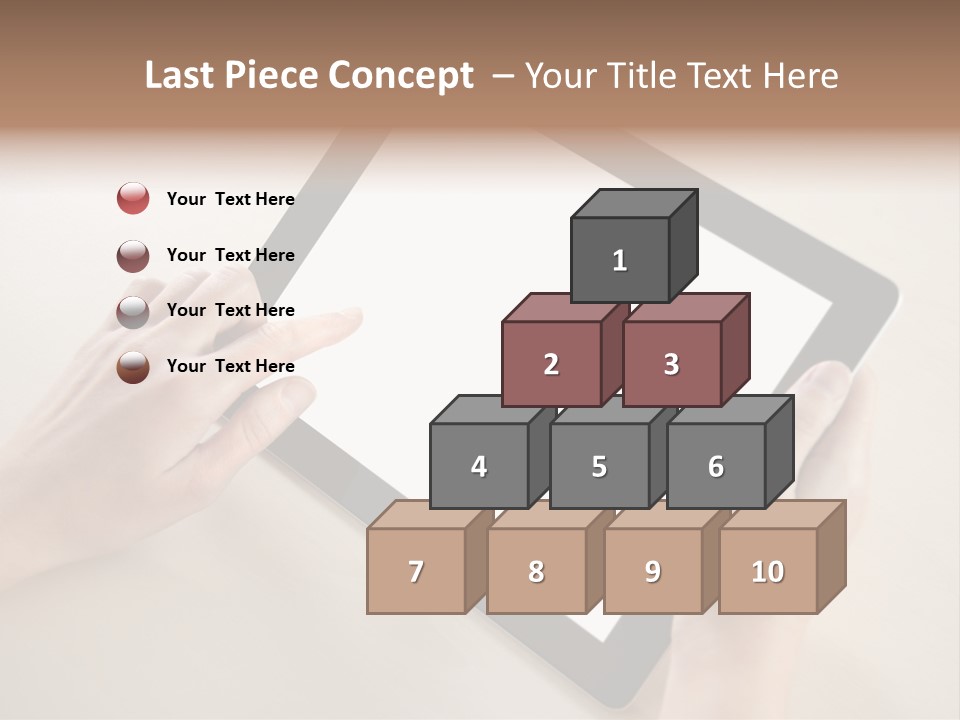 Electronic Mobile Book PowerPoint Template