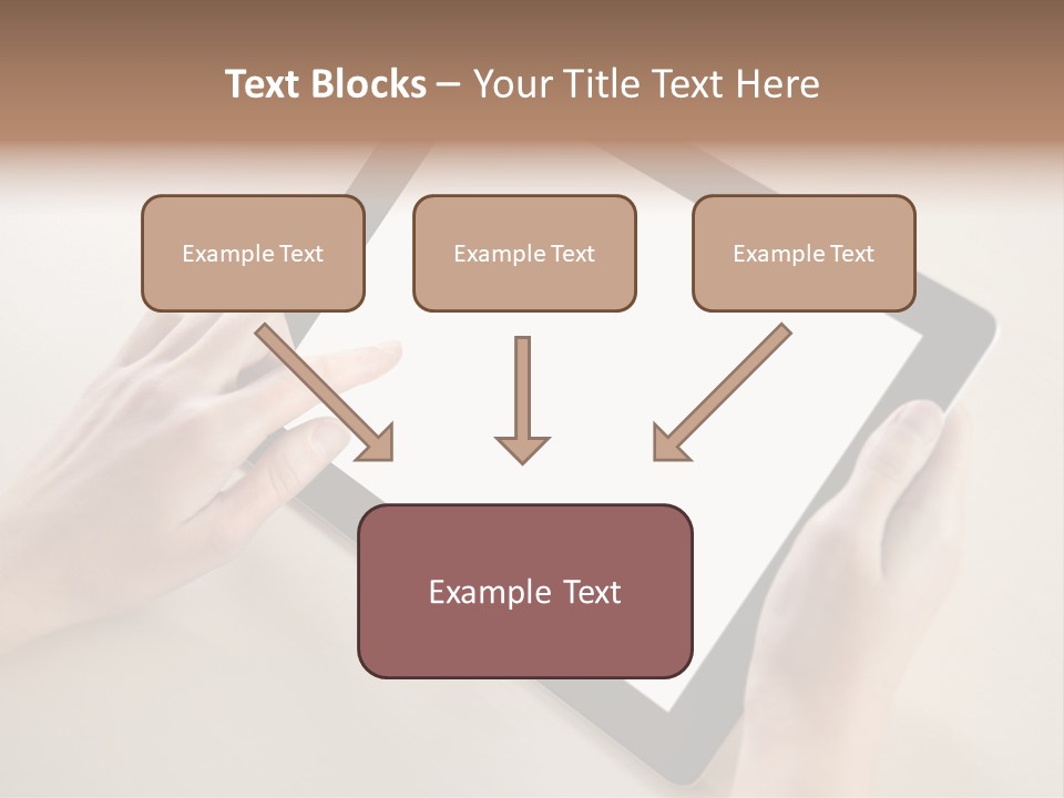 Electronic Mobile Book PowerPoint Template