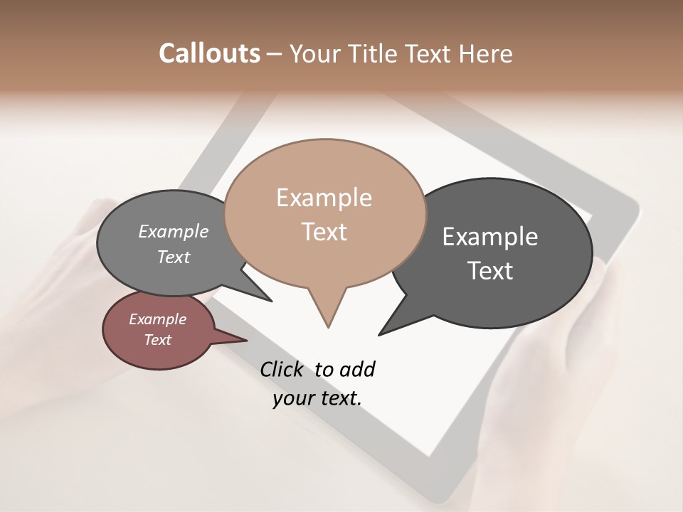 Electronic Mobile Book PowerPoint Template