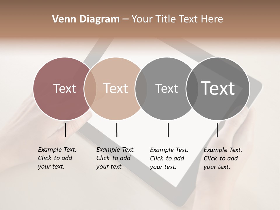 Electronic Mobile Book PowerPoint Template