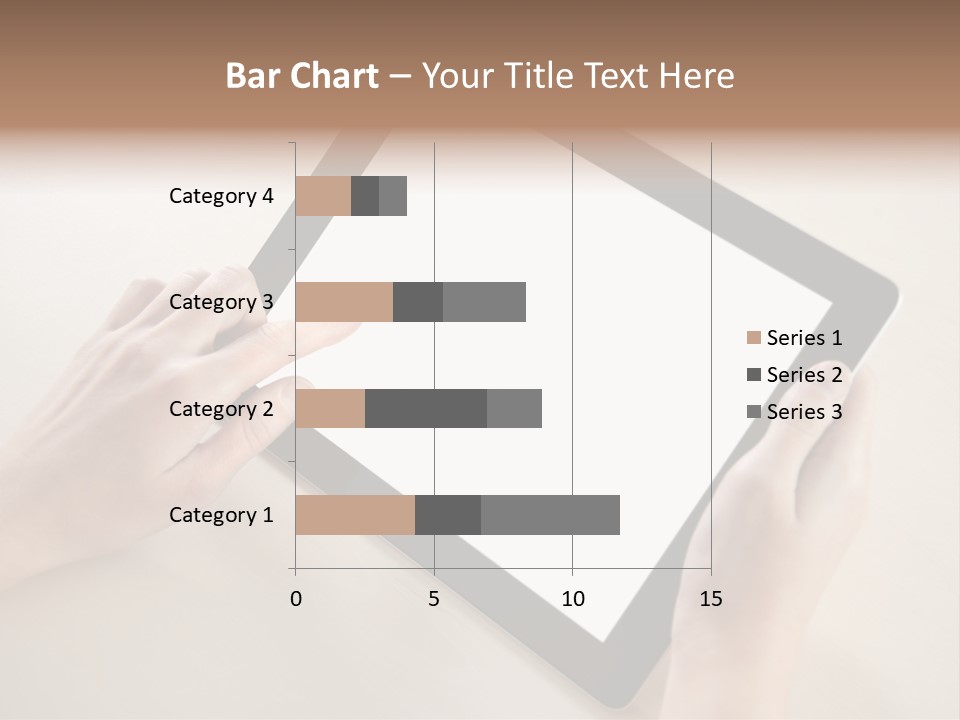 Electronic Mobile Book PowerPoint Template