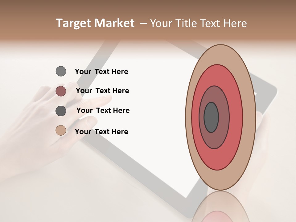 Electronic Mobile Book PowerPoint Template