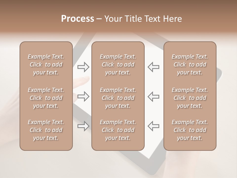 Electronic Mobile Book PowerPoint Template