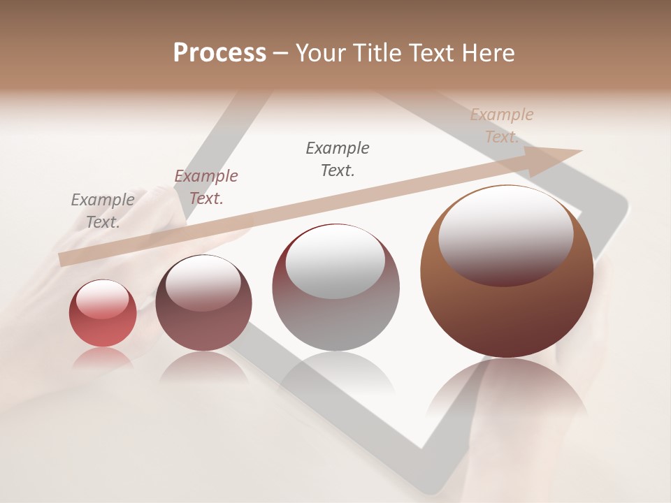 Electronic Mobile Book PowerPoint Template