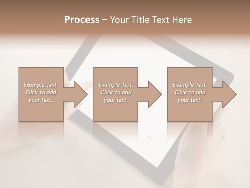 Electronic Mobile Book PowerPoint Template
