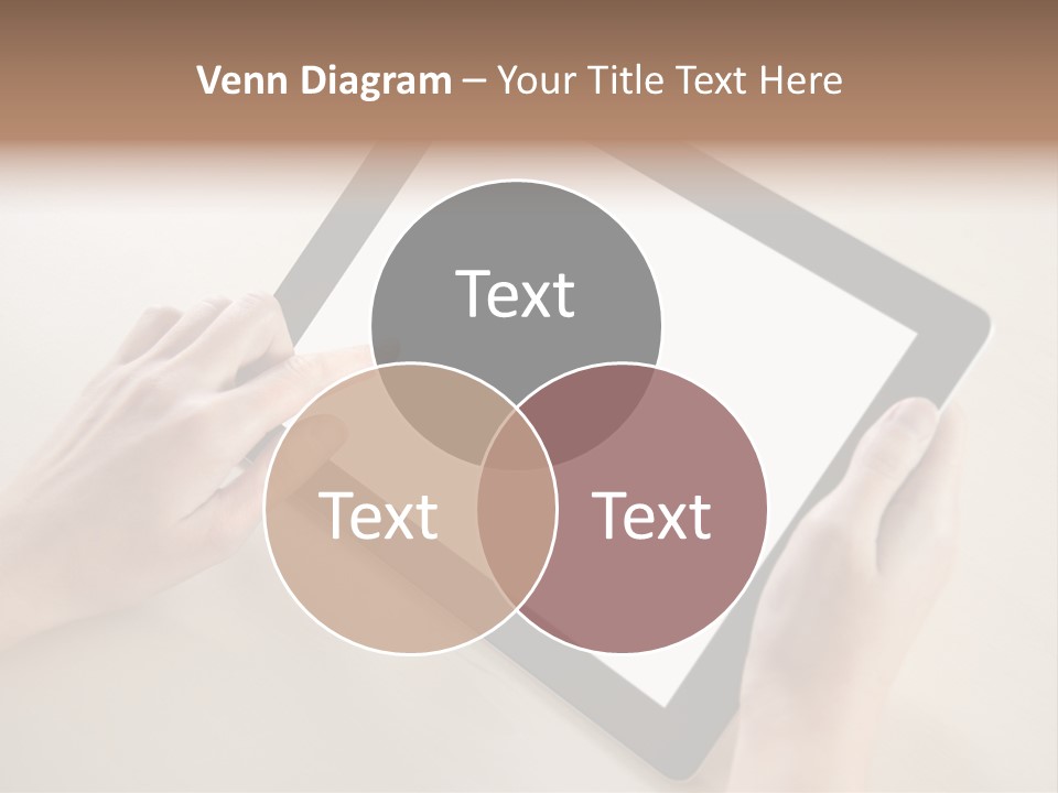 Electronic Mobile Book PowerPoint Template