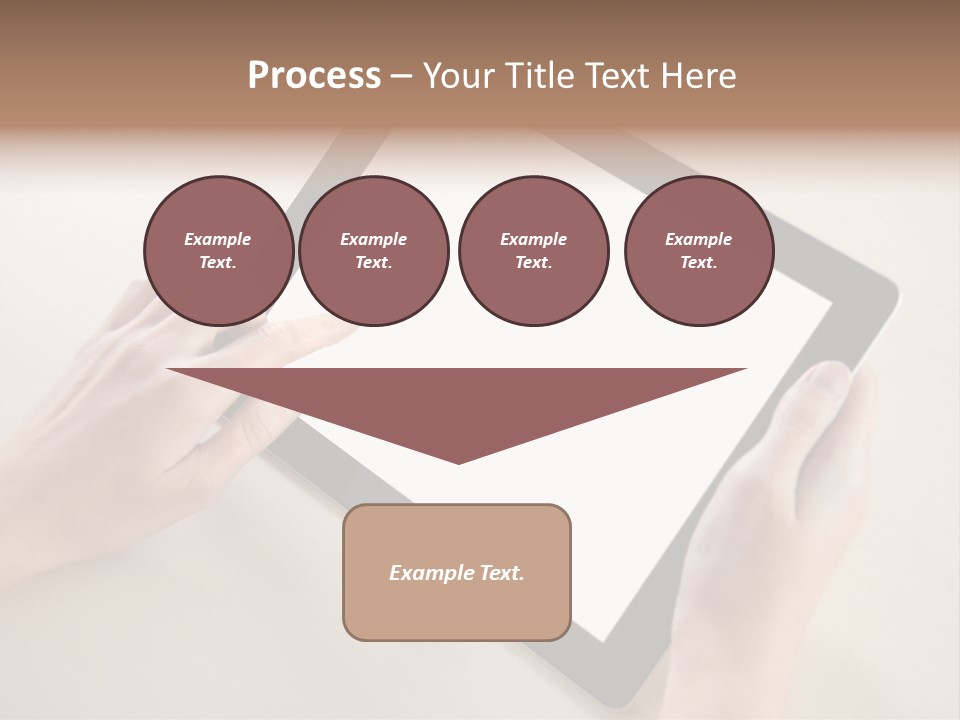 Electronic Mobile Book PowerPoint Template