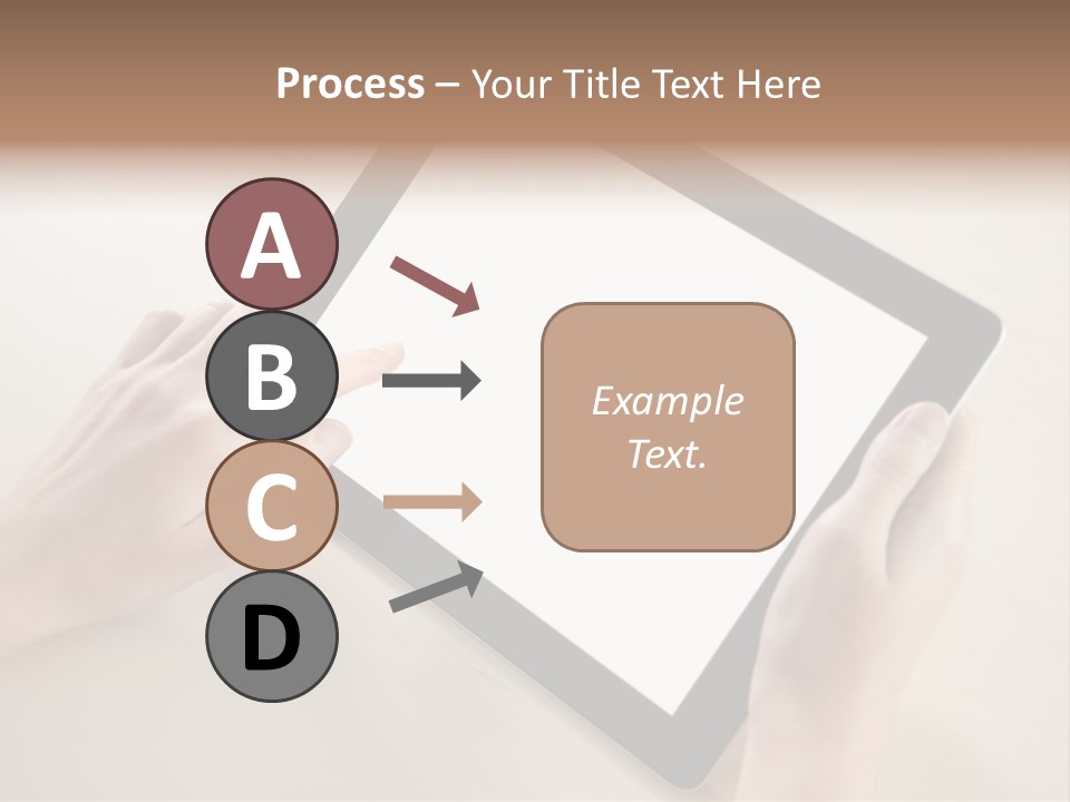 Electronic Mobile Book PowerPoint Template
