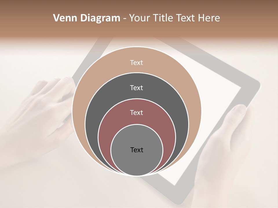 Electronic Mobile Book PowerPoint Template