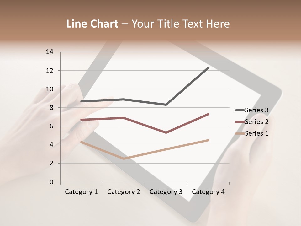 Electronic Mobile Book PowerPoint Template