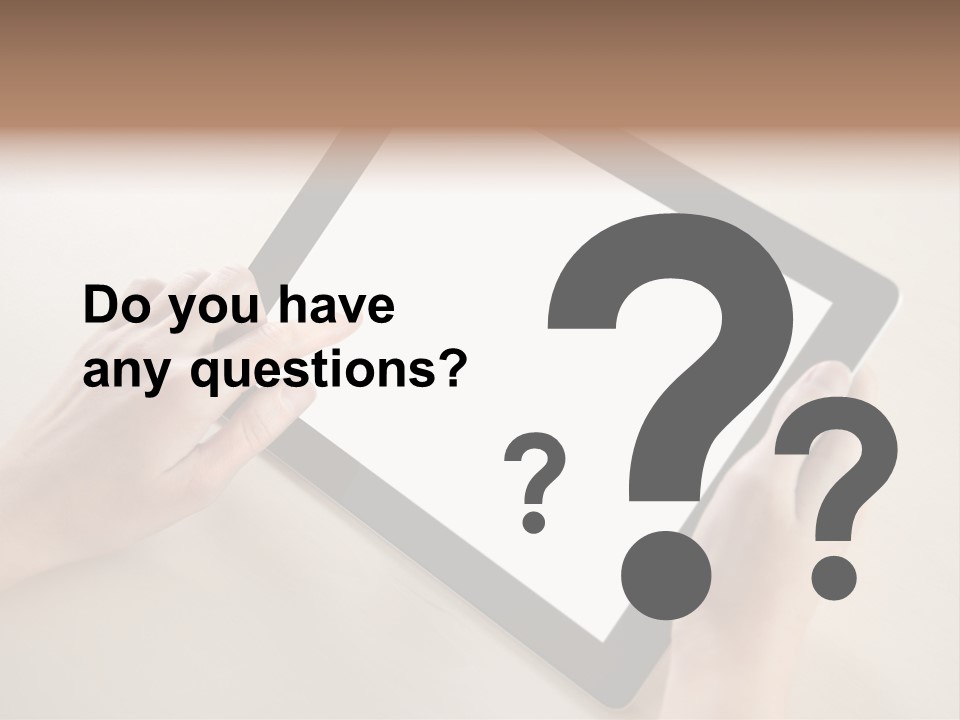 Electronic Mobile Book PowerPoint Template