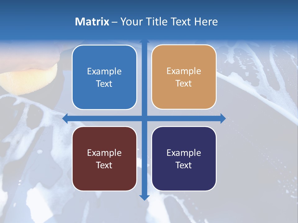 Detergent Foam Industry PowerPoint Template