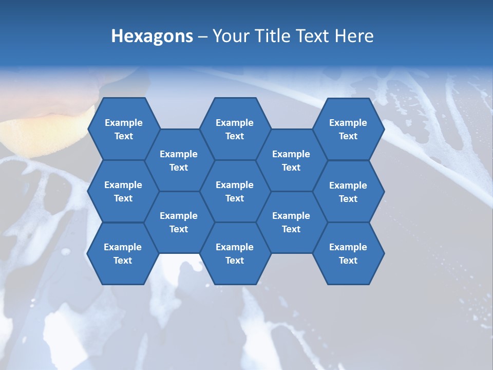 Detergent Foam Industry PowerPoint Template