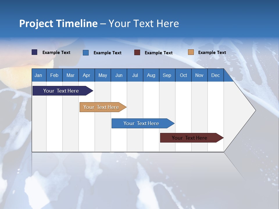 Detergent Foam Industry PowerPoint Template