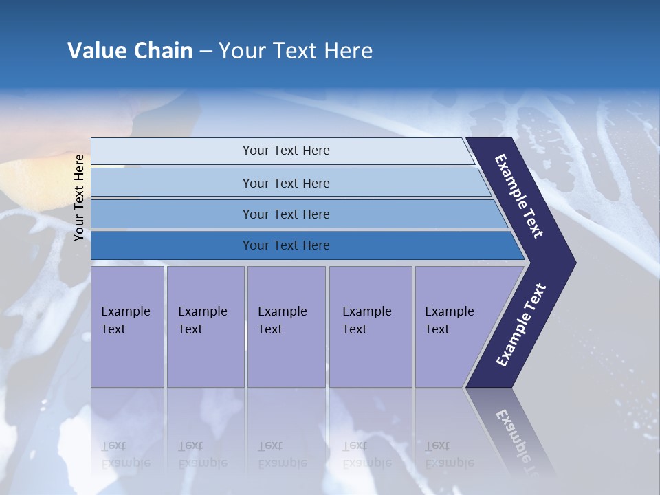 Detergent Foam Industry PowerPoint Template
