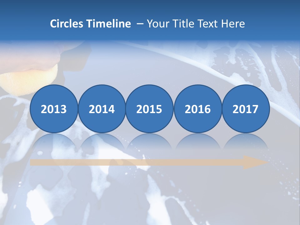 Detergent Foam Industry PowerPoint Template