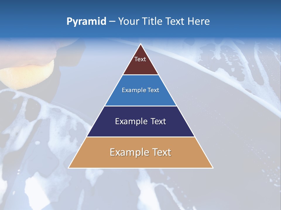 Detergent Foam Industry PowerPoint Template