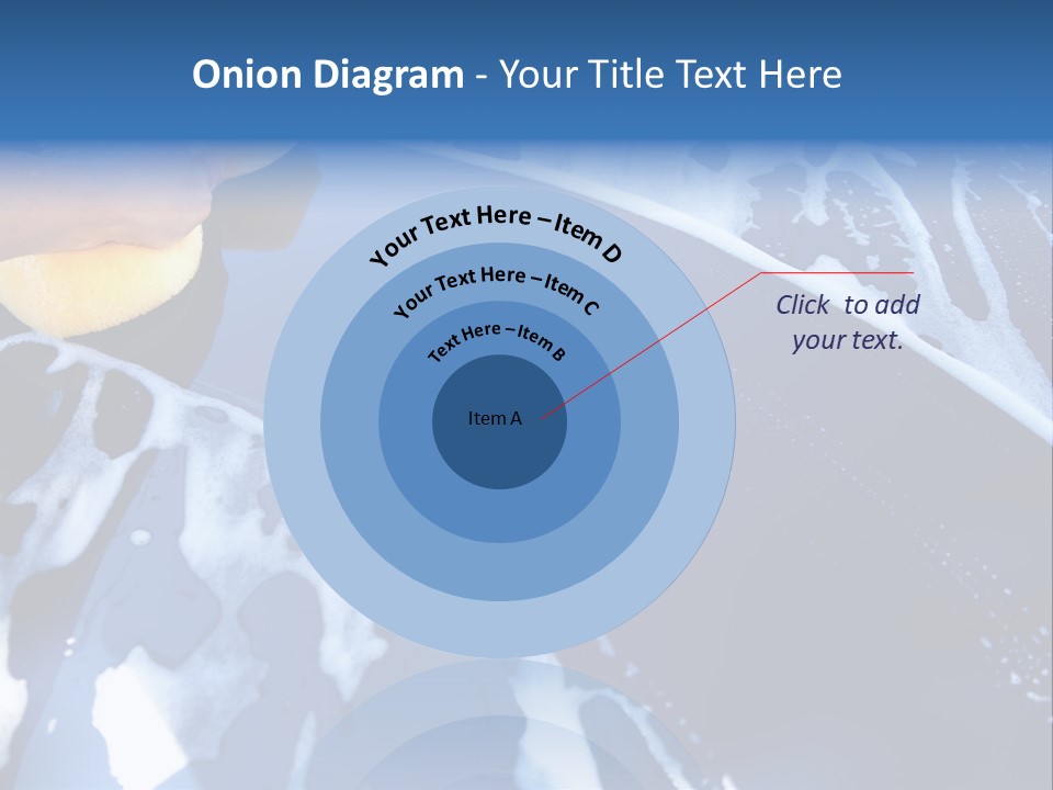 Detergent Foam Industry PowerPoint Template