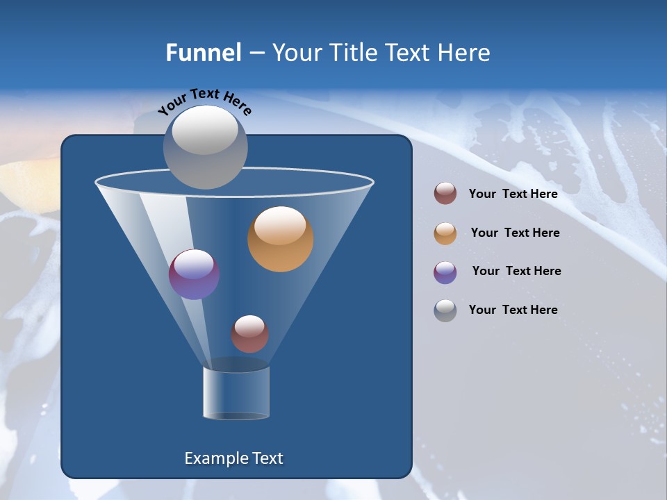 Detergent Foam Industry PowerPoint Template